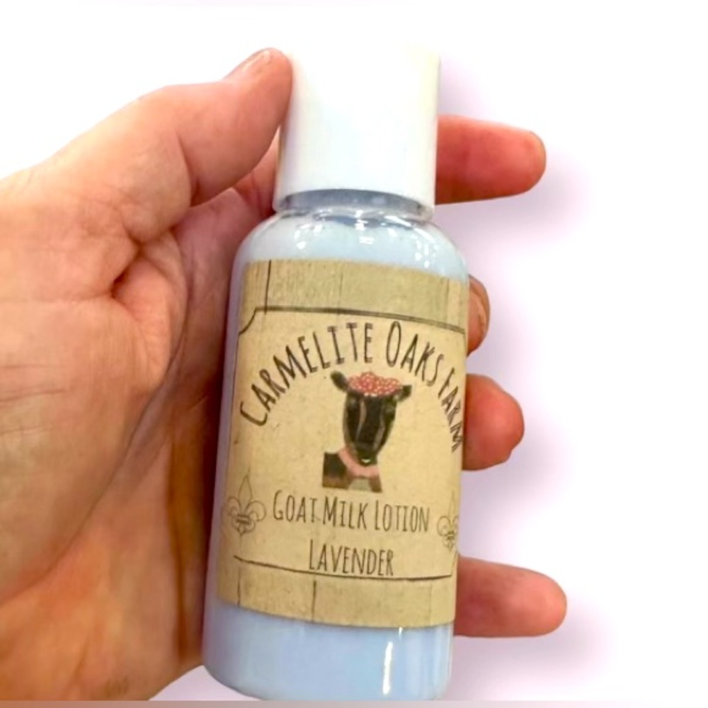 Carmelite Oaks Farm Handmade Soothing Goat Milk Body Lotion Lavender Sce…